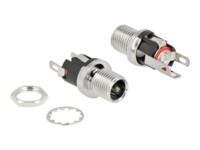 Delock Strøm-konnektor Sølv