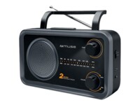 Muse M-06 DS Privat radio Sort Grå