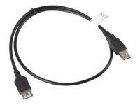 Lanberg USB forlængerkabel 70cm Sort