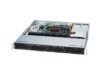 Supermicro SC813M FTQC-R407CB Rackversion ATX 400Watt Strømforsyning Sort