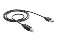 Delock EASY-USB USB-kabel 2m Sort