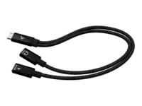 i-Tec USB Type-C kabel 30cm Sort