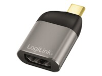 LogiLink USB / DisplayPort adapter Sort Grå