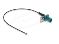 DeLOCK Antennekabel Koaksial 20cm Sort