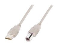 ASSMANN USB-kabel 1.8m Beige