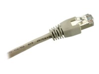 Sharkoon CAT 6 Kabel med afskærmning med folie og kobberfletning (SFTP 50cm Patchkabel Sort
