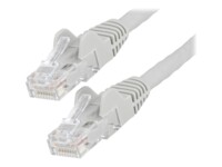 StarTech.com 7m LSZH CAT6 Ethernet Cable, 10 Gigabit Snagless RJ45 100W PoE Network Patch Cord with Strain Relief, CAT 6 10GbE UTP, Grey, Individually Tested/ETL, Low Smoke Zero Halogen - Category 6 - 24AWG CAT 6 Ikke afskærmet parsnoet (UTP) 7m Patchkabe