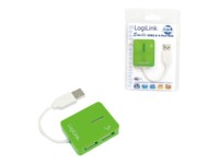 LogiLink Smile USB2.0 4-Port Hub Grøn