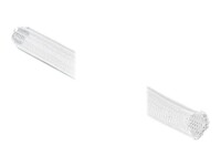 Delock Braided Sleeving self-closing 2m Hvid