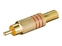 goobay Video. / audiostik Rød