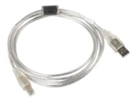 Lanberg USB-kabel 1.8m Transparent