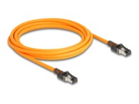 DeLOCK CAT 6a S/FTP 3m Netværkskabel Orange