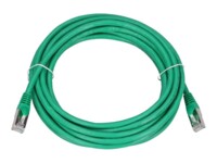Extralink CAT 6 Foldet uskærmet snoet par (F/UTP) 5m Patchkabel Grøn