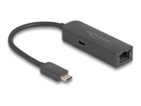 DeLock Netværksadapter USB-C 3.0 2.5Gbps Kablet