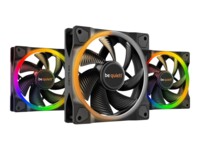 be quiet! Light Wings Fan 3-pack Sort 120 mm