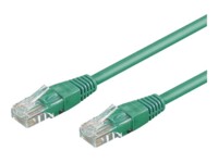 goobay CAT 5e Ikke afskærmet parsnoet (UTP) 5m Netværkskabel Grøn
