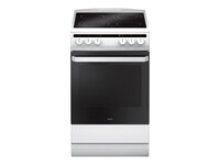 Amica 500 58CE2.315HQ(W) Komfur Fritstående Keramisk kogeplade Hvid