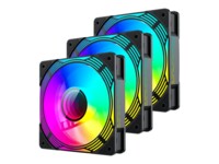 GameMax KF300 BK Fan 1-pack Sort 120 mm