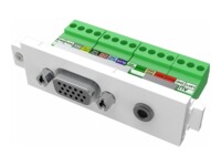 VISION TechConnect 3 VGA+3.5mm module Hvid