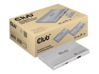 Club 3D Thunderbolt 4 Portable 5-in-1 Hub with Smart Power Thunderbolt 4 Dockingstation