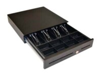 APG ECD410 Elektronisk pengeskuffe Stål Sort