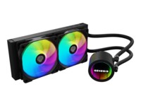 GENESIS Hydria 240 ARGB Vandkøler 1-pack Sort 120 mm