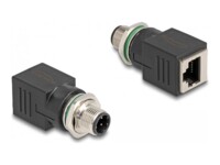 DeLOCK CAT 5e Netværksadapter Sort