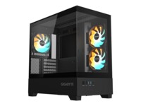 Gigabyte C201 PANORAMIC Tower Micro ATX Sort