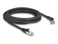 DeLOCK CAT 8.1 S/FTP 3m Patchkabel Sort
