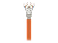 goobay CAT 7a SFTP, PiMF 500m Bulkkabel Orange