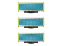 Philips OneBlade Anti-Friction QP235 Barberhoved Sort Blå Grøn