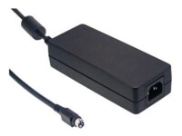 Mean Well GST120A Series GST120A12-R7B Adapter Ekstern Sort