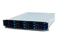 FANTEC SRC-2012X07-12G/6G Rackversion SSI CEB Sort Sølv