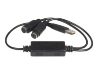 StarTech.com USB to PS/2 Adapter for and Mouse - / mouse adapter - USB - USBPS2PC