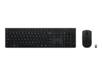 Lenovo Professional Sæt med mus og tastatur Trådløs USA med Euro-symbol