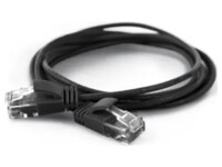 Wantec wW Patchkabel CAT6A (rund 2,8mm) UTP schwarz 7,0m (7318)