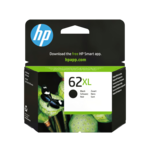 HP 62XL High Yield Black Original Sort 600 sider Blæk