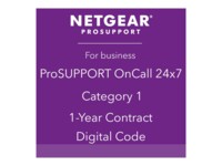 NETGEAR ProSupport OnCall 24x7 Category 1 Teknisk understøtning 1år