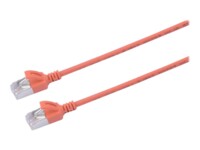 Prokord Slim CAT 6a U/FTP 3m Netværkskabel Orange