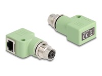 DeLOCK CAT 5e Afskærmet parsnoet (STP) Netværksadapter Grøn