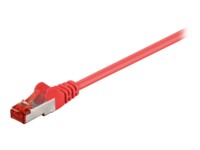 goobay CAT 6 SFTP, PiMF 1.5m Netværkskabel Rød