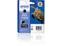 Epson T1578 Mat sort Blæk