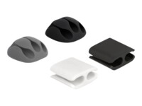 Delock Sort Grå Hvid