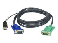 ATEN Micro-Lite 2L-5205U Kabel til tastatur / video / mus (KVM)