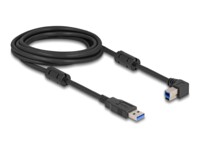 DeLOCK USB 3.0 USB-kabel 3m Sort