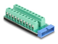 Delock USB-adapter Blå Grøn