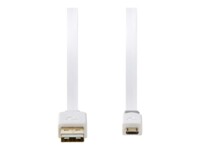 Nedis USB 2.0 USB-kabel 1m Hvid