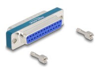 Delock RF/EMI Interference Suppression Filter D-Sub 25 pin male to female with low-pass inductive
