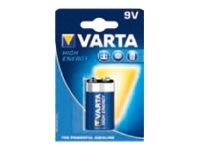 Varta High Energy 6LR61 Standardbatterier