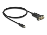 Delock USB / serielkabel 1m Sort